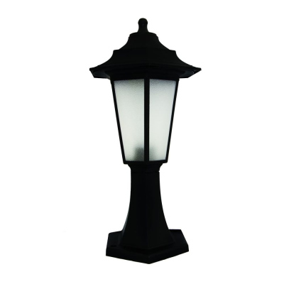 Venkovní stojací lampa BEGONYA1, 1xE27, 40W, 43cm, černá, IP44