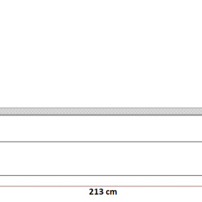 Čalouněná postel s úložným prostorem Sivio černá eko kůže 120 + TOPPER ZDARMA