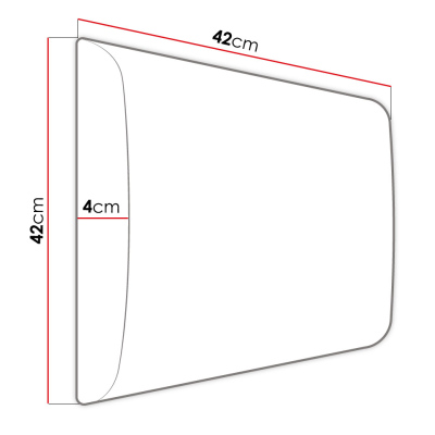 Nábytek do chodby s čalouněnými panely 42x42 SELAND 7 - dub artisan / černá ekokůže