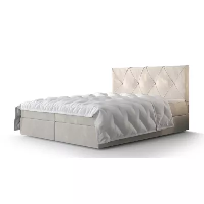 Hotelová postel s úložným prostorem LILIEN COMFORT - 160x200, béžová