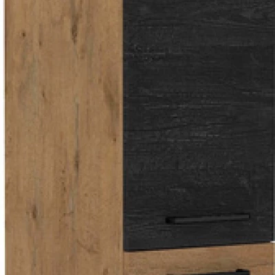 Potravinová skříň VANYA - šířka 40 cm, dark wood / dub lancelot