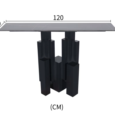 Designový konzolový stolek 120 AMARO - černý