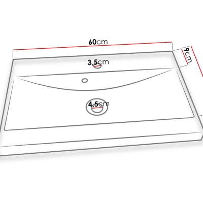 Koupelnová sestava se zrcadlem CASTERA XL - černý grafit + baterie Maro ZDARMA