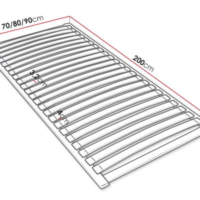Lamelový rošt 80x200 FENFANG