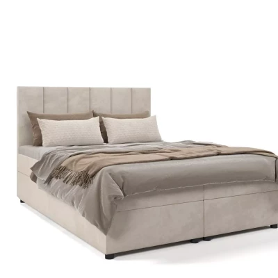 Kontinentální postel DELTA 4 - 160x200, khaki