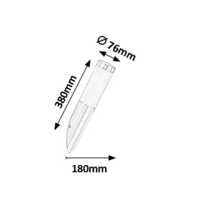 Venkovní osvětlení INOX TORCH