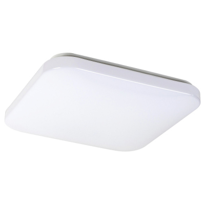 Přisazená LED stropnice EMMETT, 16W, 3000K-6500K, 34x34cm, hranatá