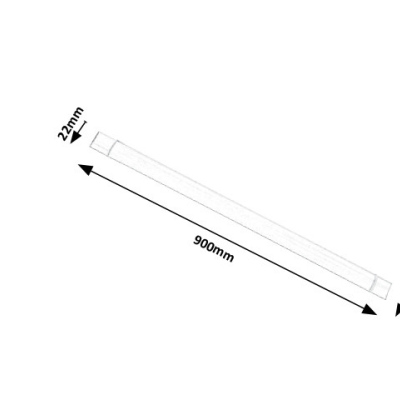 Podlinkové LED osvětlení BATTEN LIGHT, 900mm