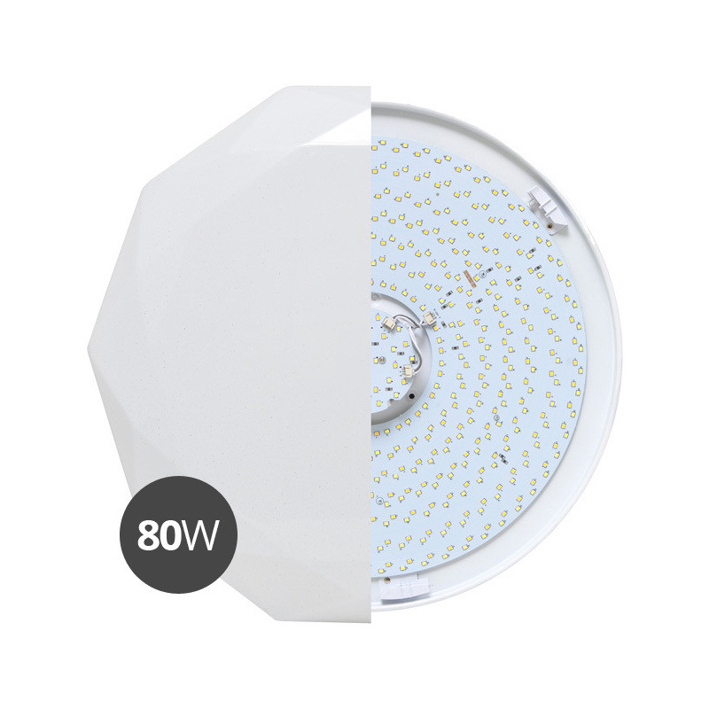 LED stmívatelné stropní / nástěnné osvětlení DIAMANT, 80W