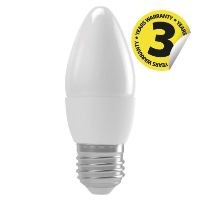 LED žárovka Candle, E27, 4W, teplá bílá