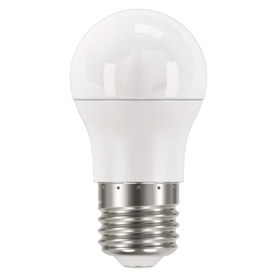 LED žárovka Classic Mini Globe, E27, 8W, teplá bílá