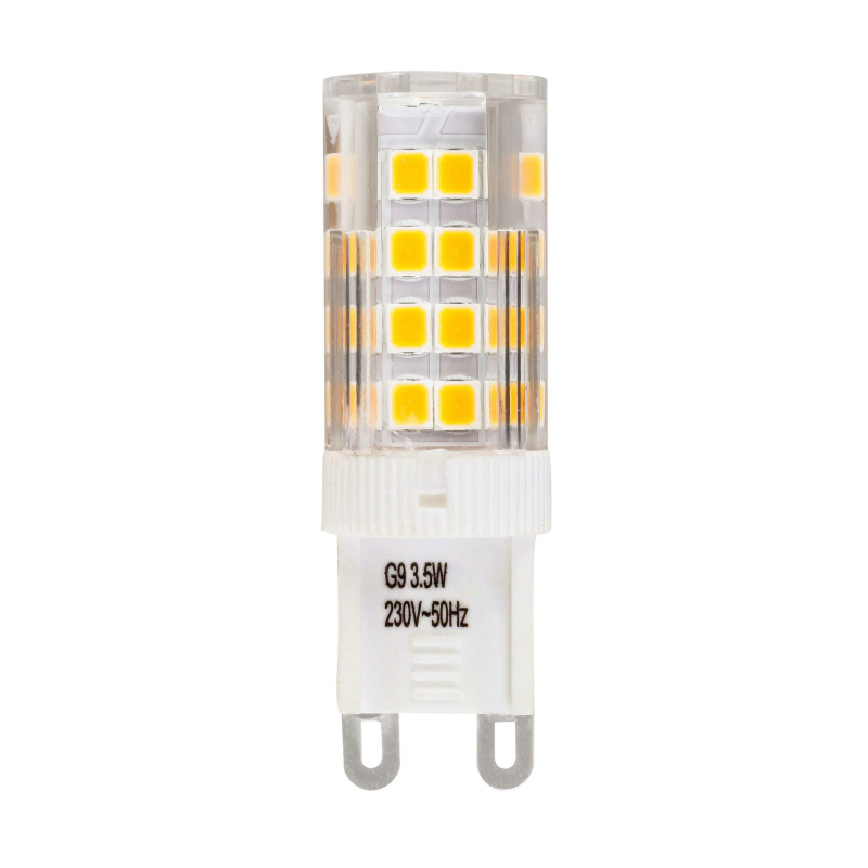 LED žárovka, G9, 3,6W, teplá bílá