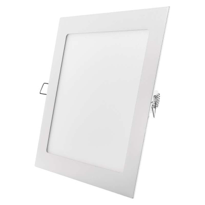 LED panel 220×220, bílý, 18W, teplá bílá