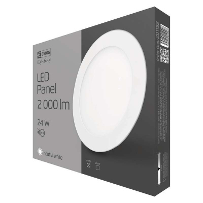 LED panel 24W, neutrální bílá