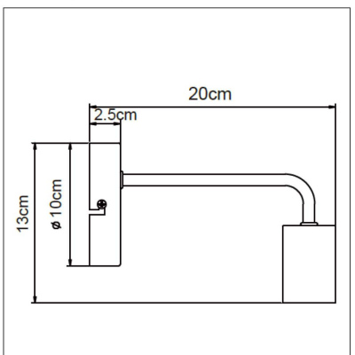 Nástěnné osvětlení SCOTT, E27, 1 x 40W, černé