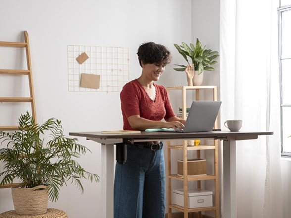 Home office a pravidla ergonomie v domácí kanceláři